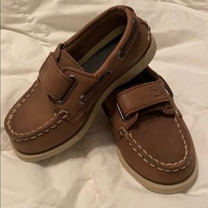 Worn twice - baby Sperry